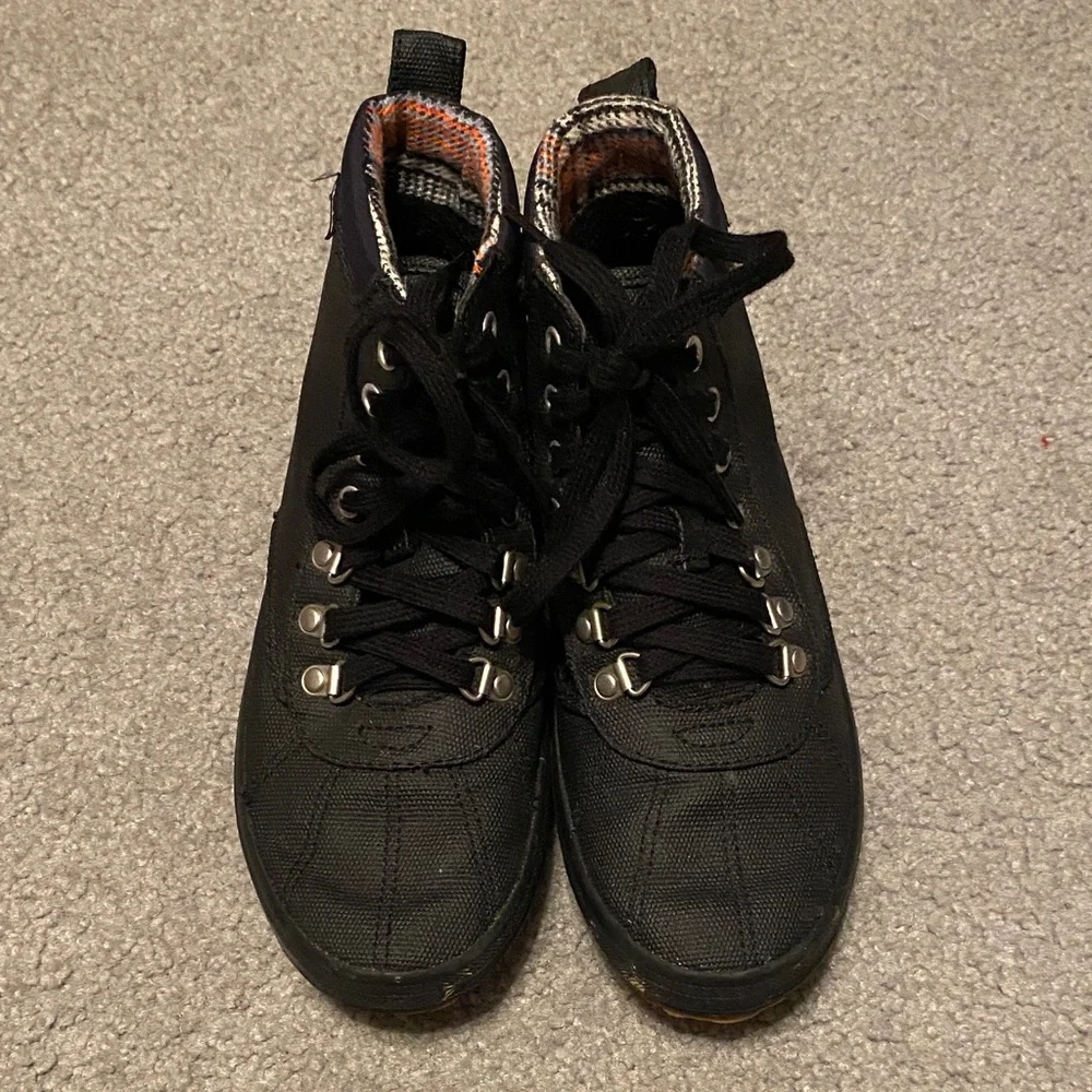 Keds Black Scout Casual Rain Boots